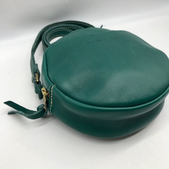 Portland Leather Goods Peacock Circle Crossbody Bag - Picture 7 of 10